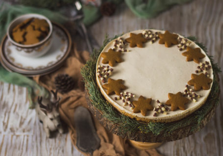 gingerbread cheesecake