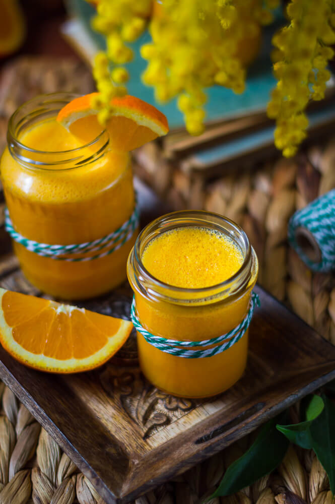 Gusti sok od naranče, mrkve i đumbira