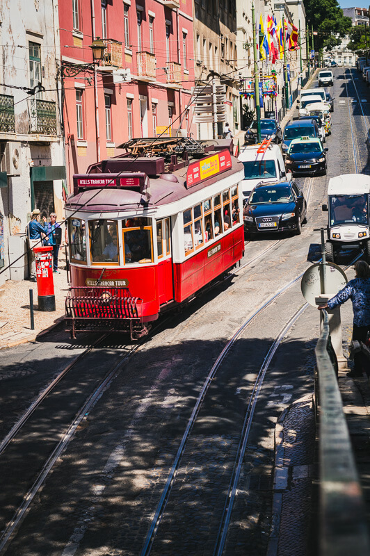 Tramvaj u Lisabonu
