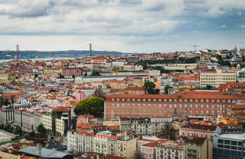 Pogled na Lisabon