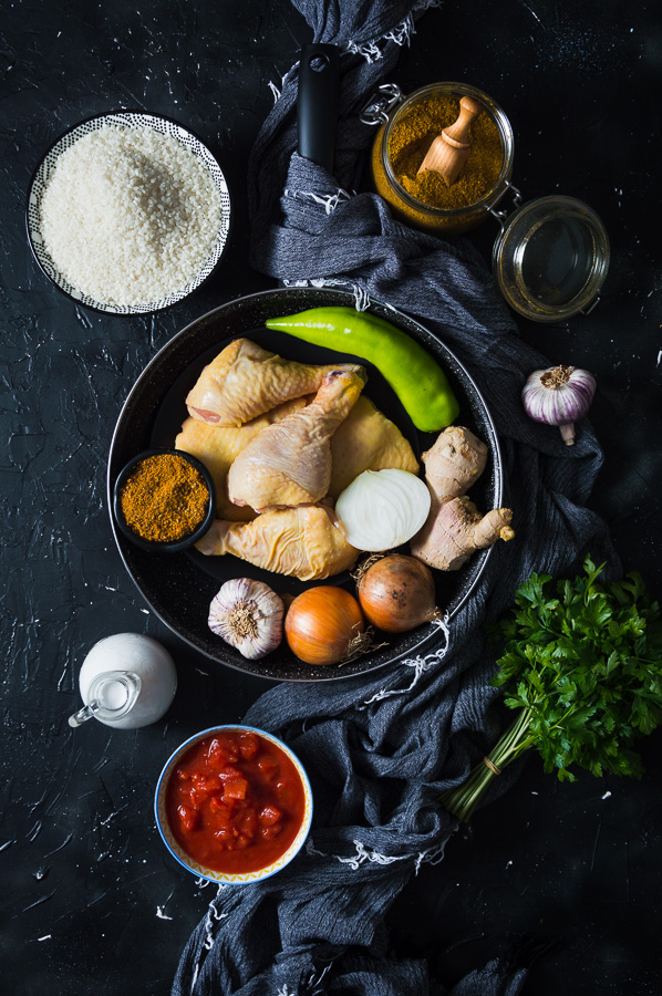 Sastojci za pileci curry recept