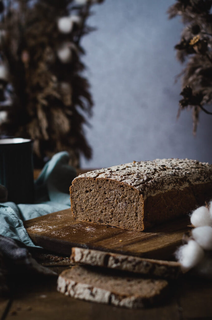 sliced sourdough rye bread