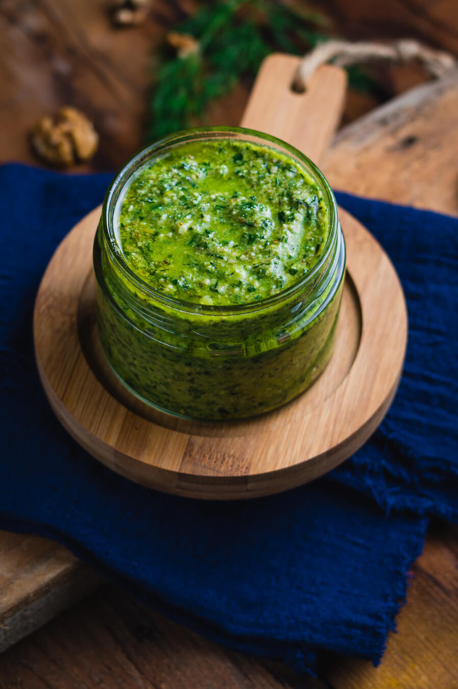 Wild Garlic and Dill Pesto Recipe Food and Mood