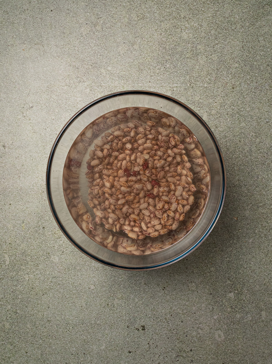beans before soaking