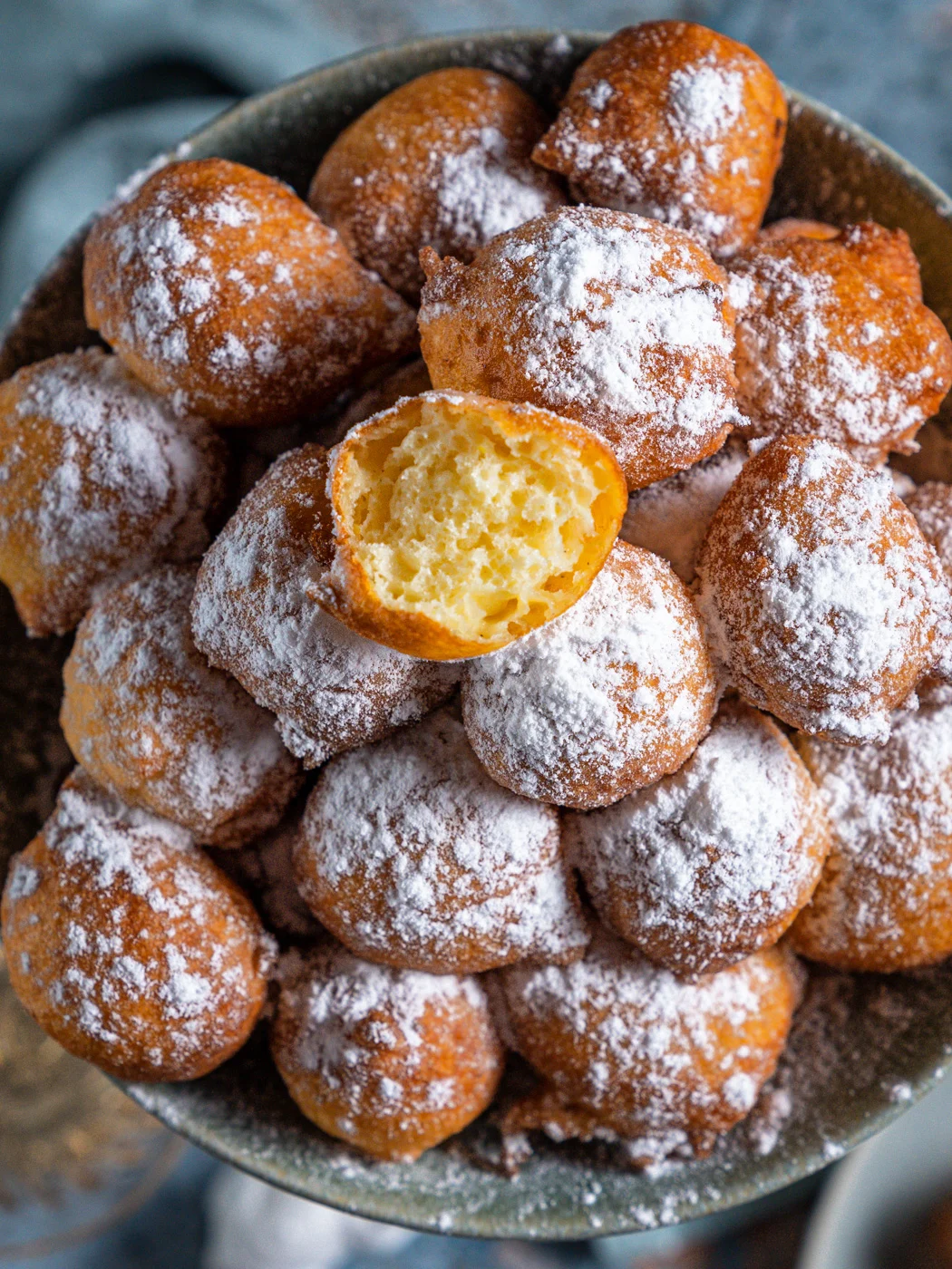 croatian fritule fritters, doufh balls