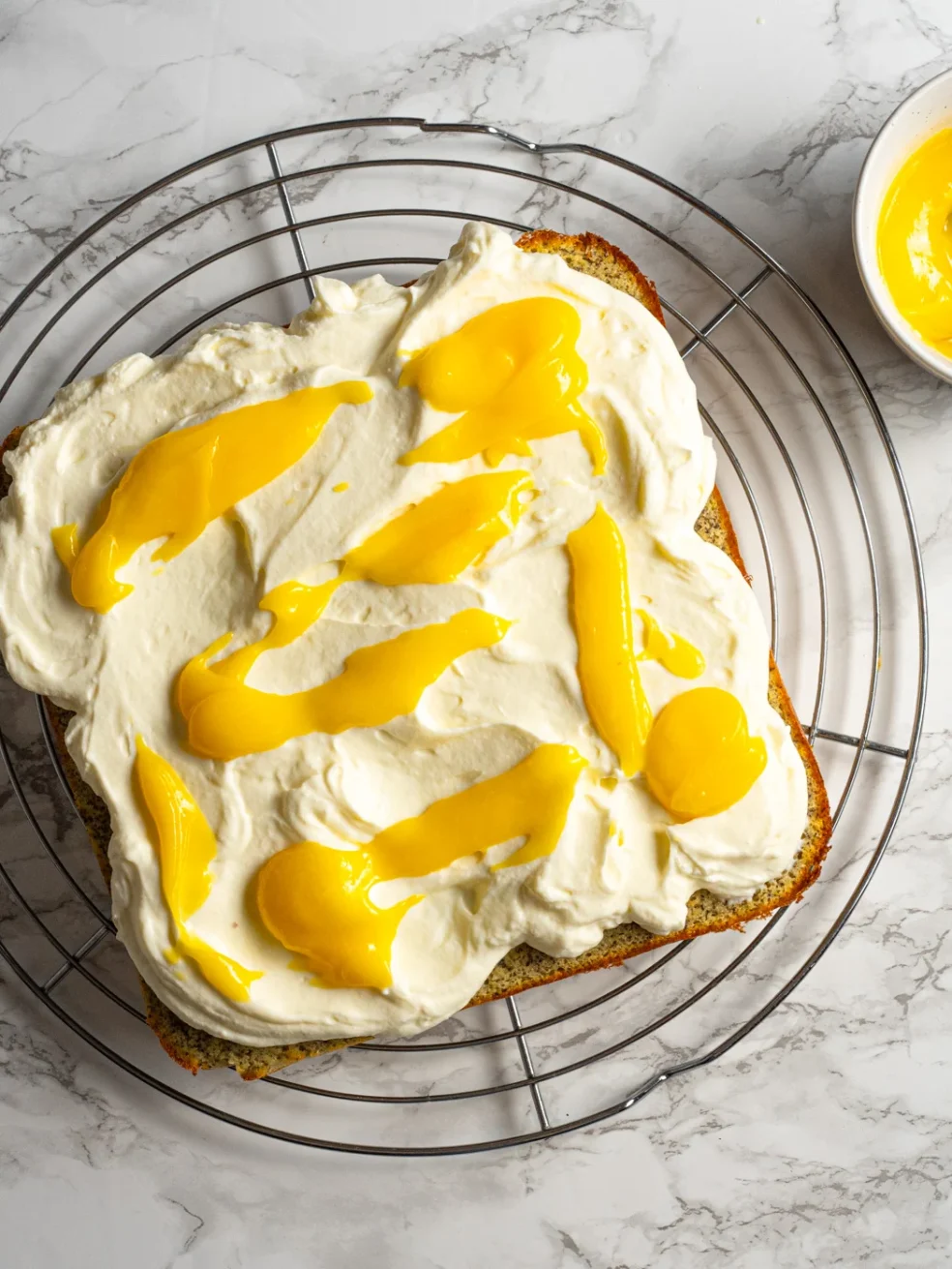 lemon curd na kremi od sira
