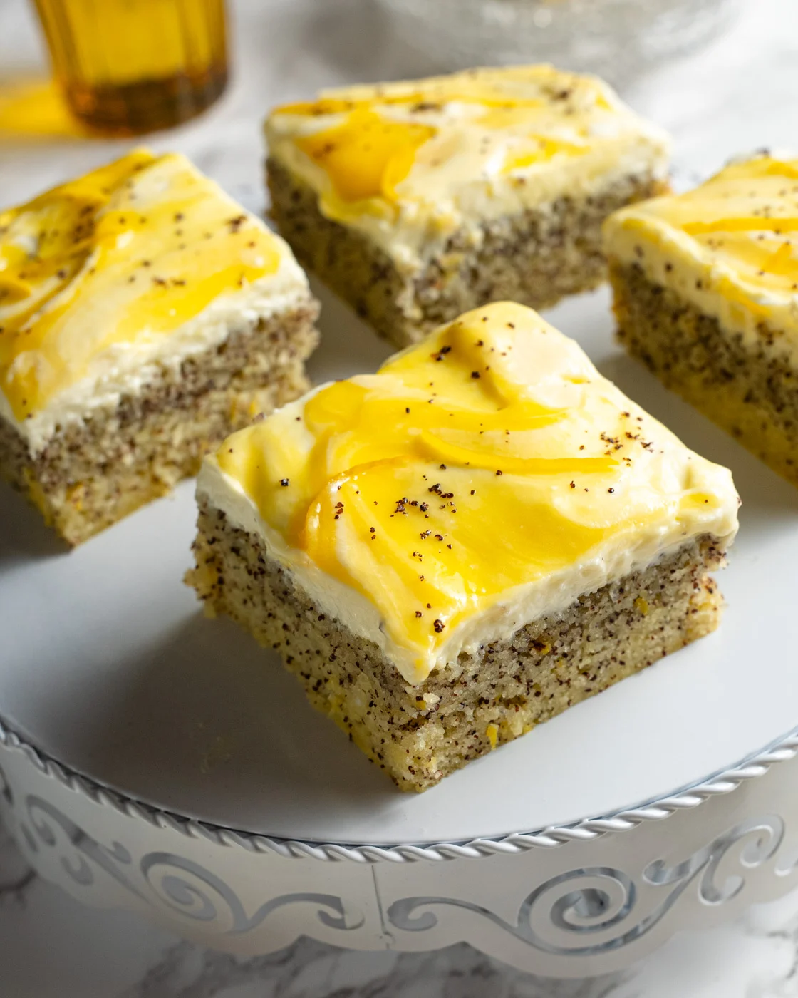 lemon curd poppy seed cake