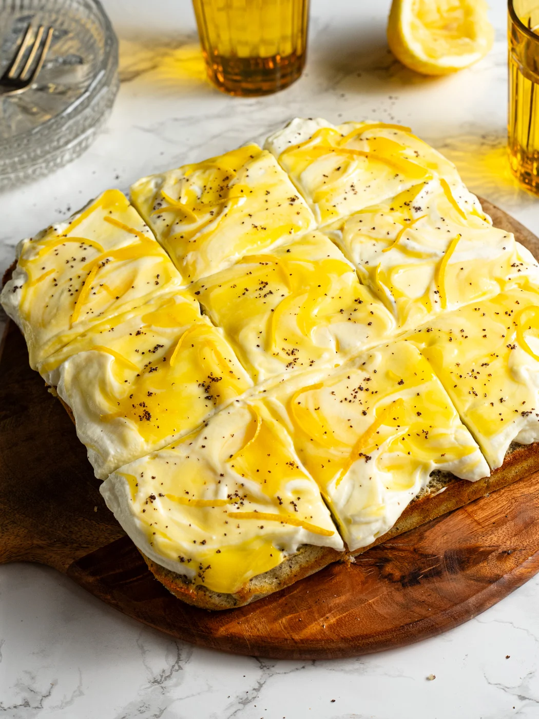 lemon curd poppy seed cake