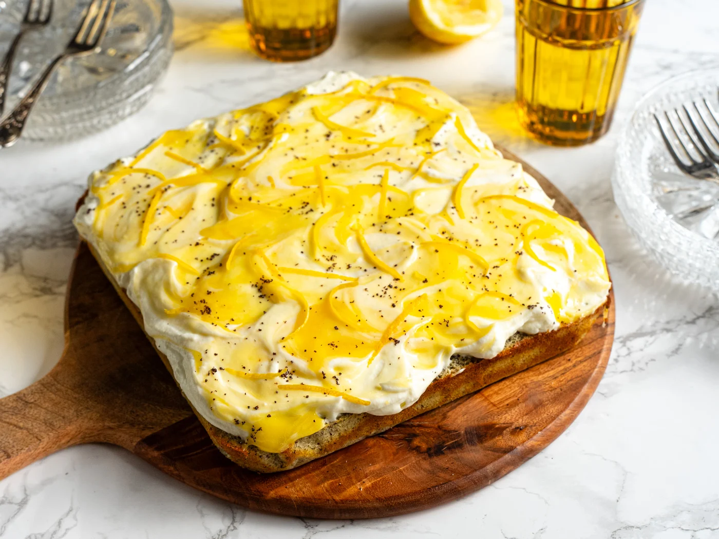 lemon curd poppy seed cake
