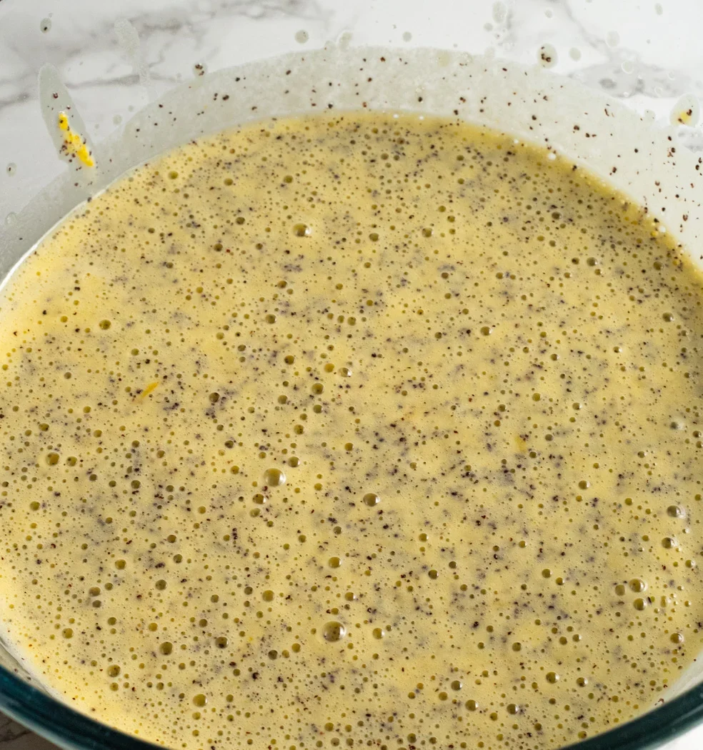 poppy seed cake batter
