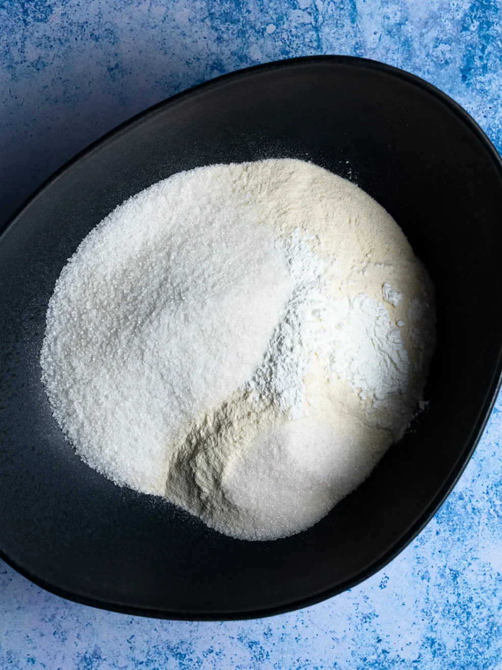 dry ingredients for shortcrust pastry