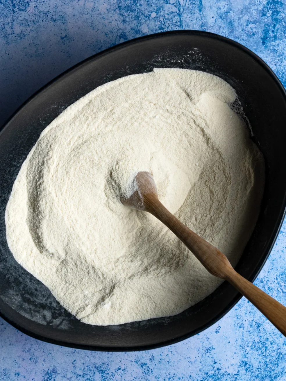 dry ingredients for shortcrust pastry