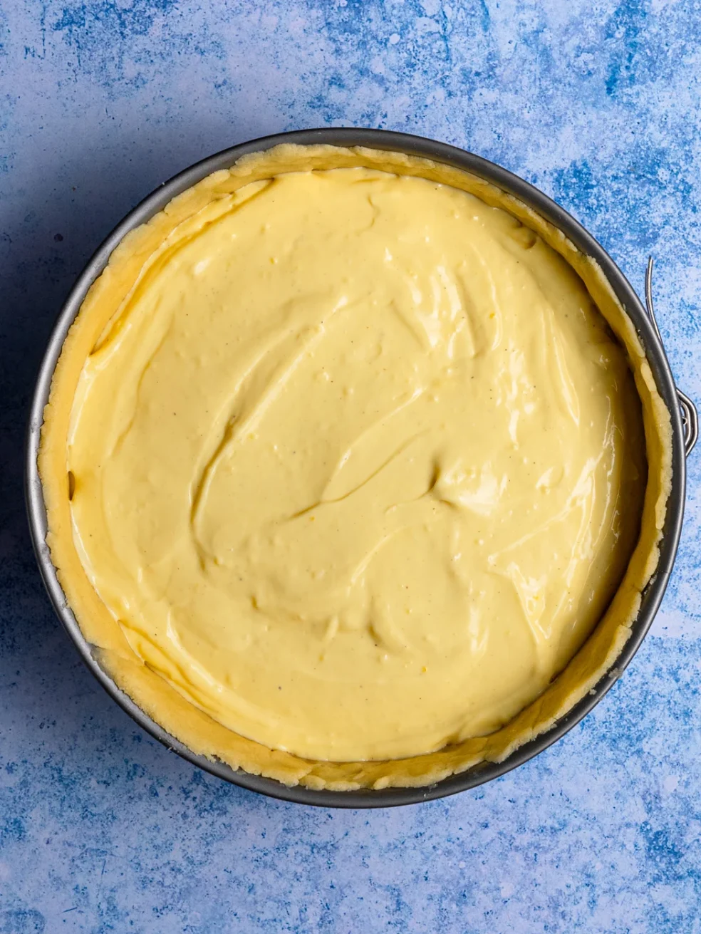 milleram filling added to shrotcrust base