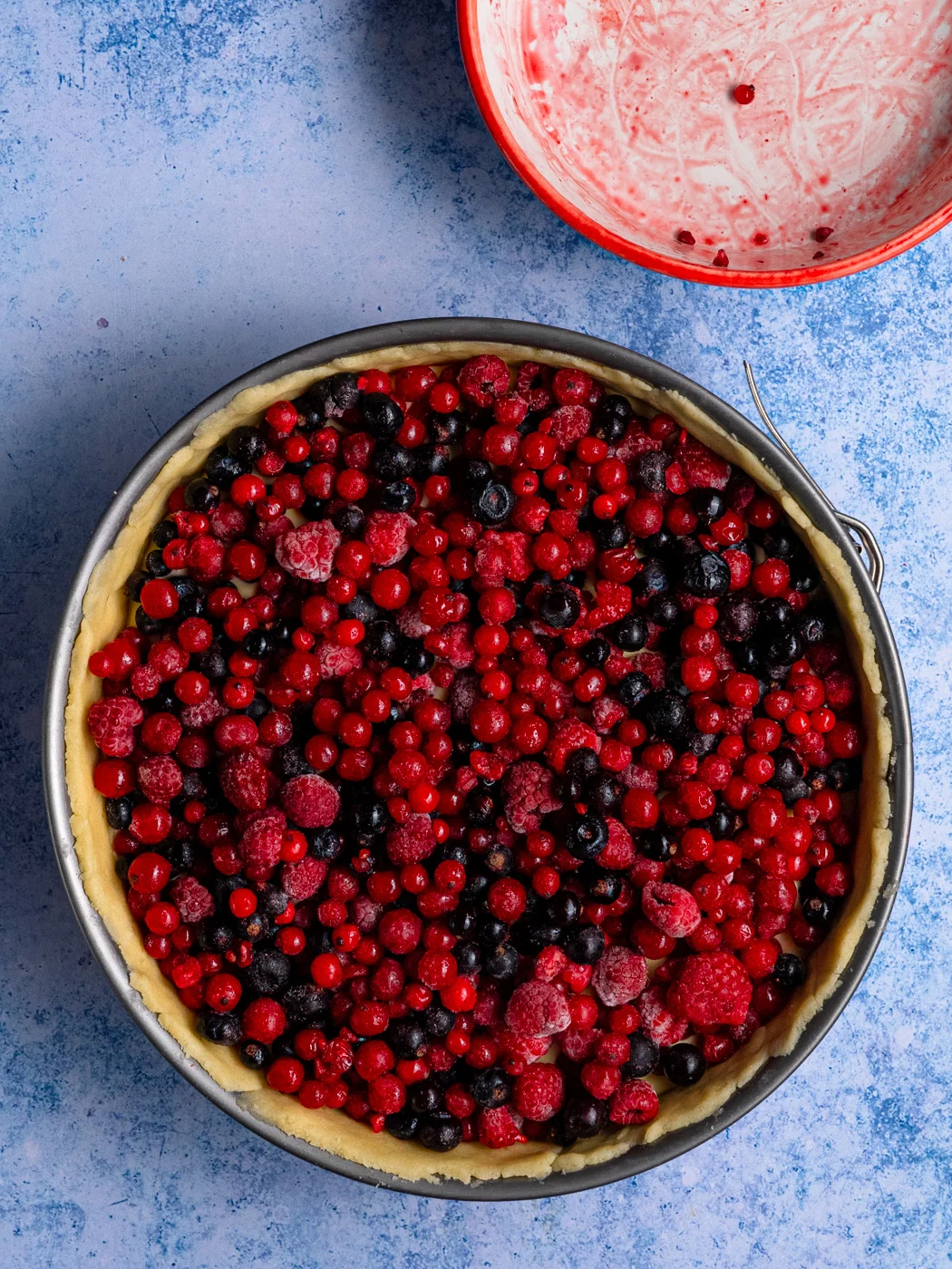 mileram cake before baking