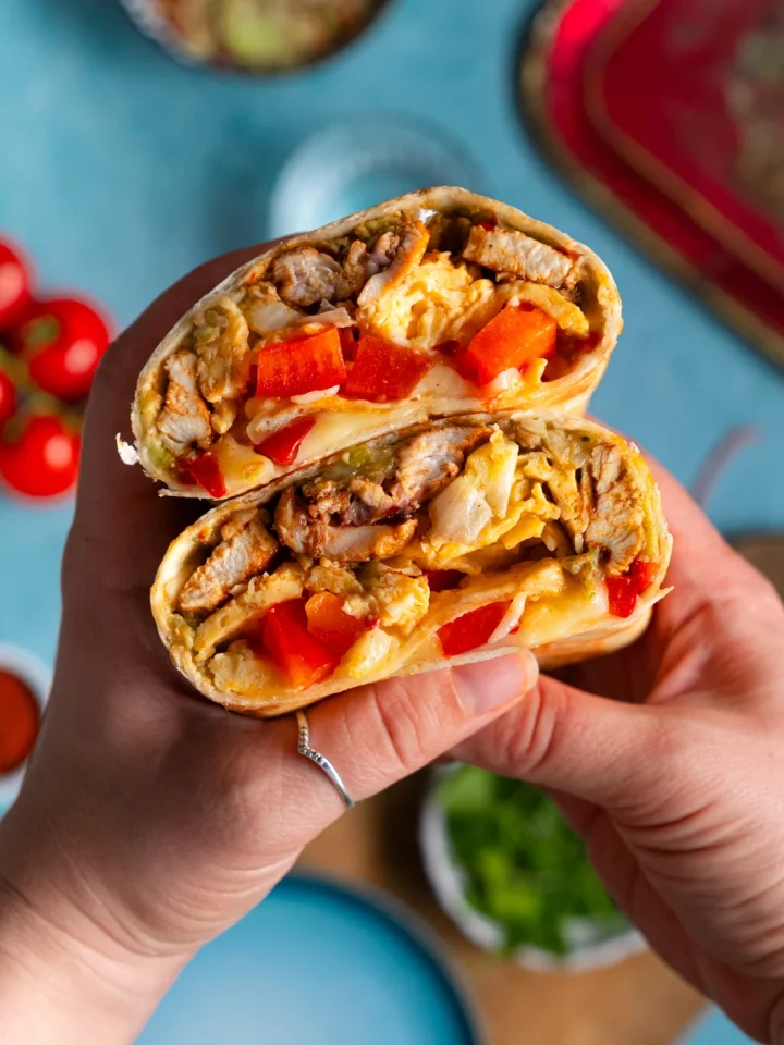 Proteinske tortilje s piletinom i povrćem