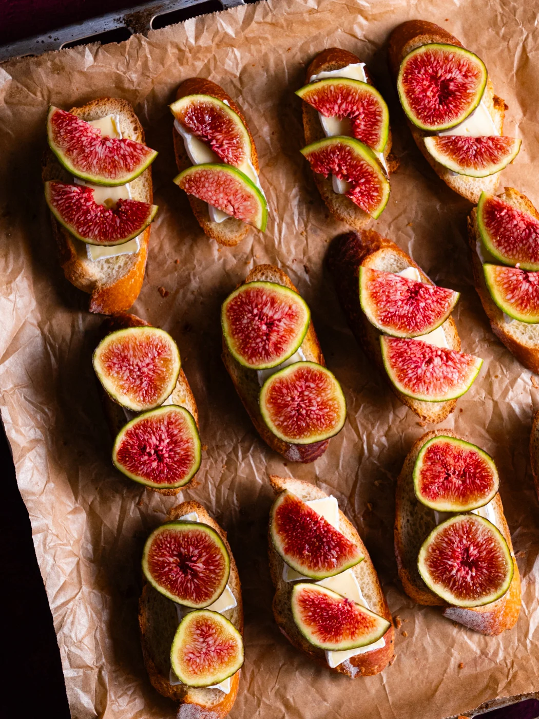 crostini with figs