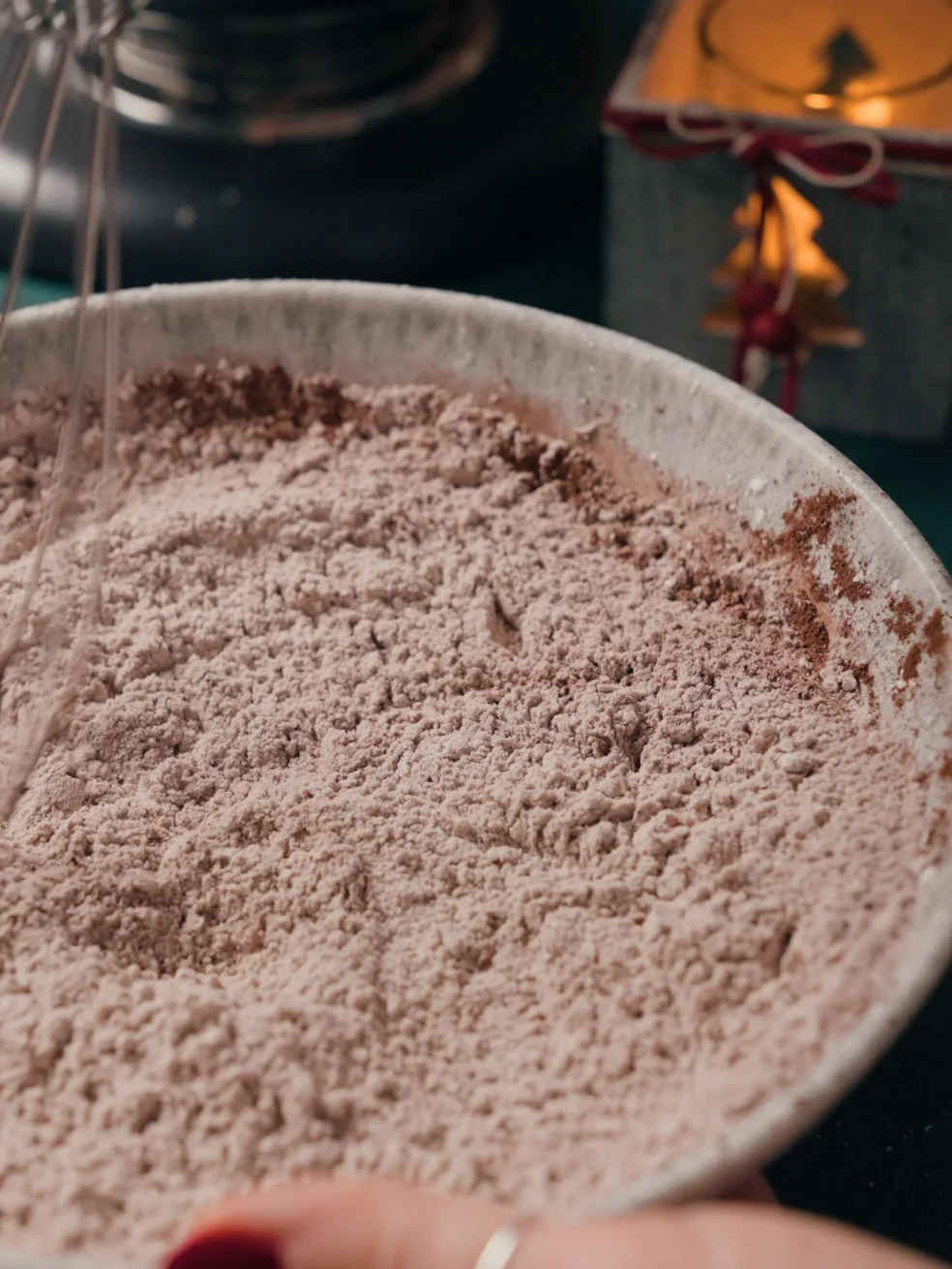 dry ingredients in a bowl